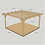 Thumbnail: Double Garden Pergola and Decking Kit in Rustic Brown by Rutland County