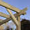 Thumbnail: Wall Mounted Garden Pergola in Light Green by Rutland County