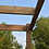Thumbnail: Wall Mounted Box Pergola in Rustic Brown by Rutland County