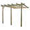 Thumbnail: Wall Mounted Garden Pergola - 3 Posts in Light Green by Rutland County