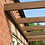 Thumbnail: Wall Mounted Box Pergola in Rustic Brown by Rutland County
