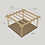 Thumbnail: Double Garden Pergola and Decking Kit in Rustic Brown by Rutland County