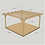 Thumbnail: Double Garden Pergola and Decking Kit in Rustic Brown by Rutland County