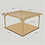 Thumbnail: Double Garden Pergola and Decking Kit in Rustic Brown by Rutland County