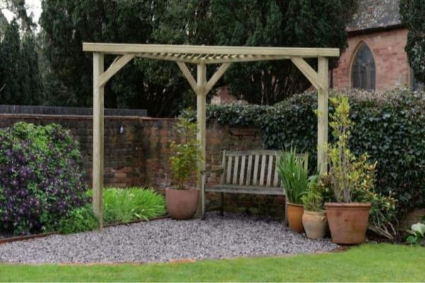 corner pergola