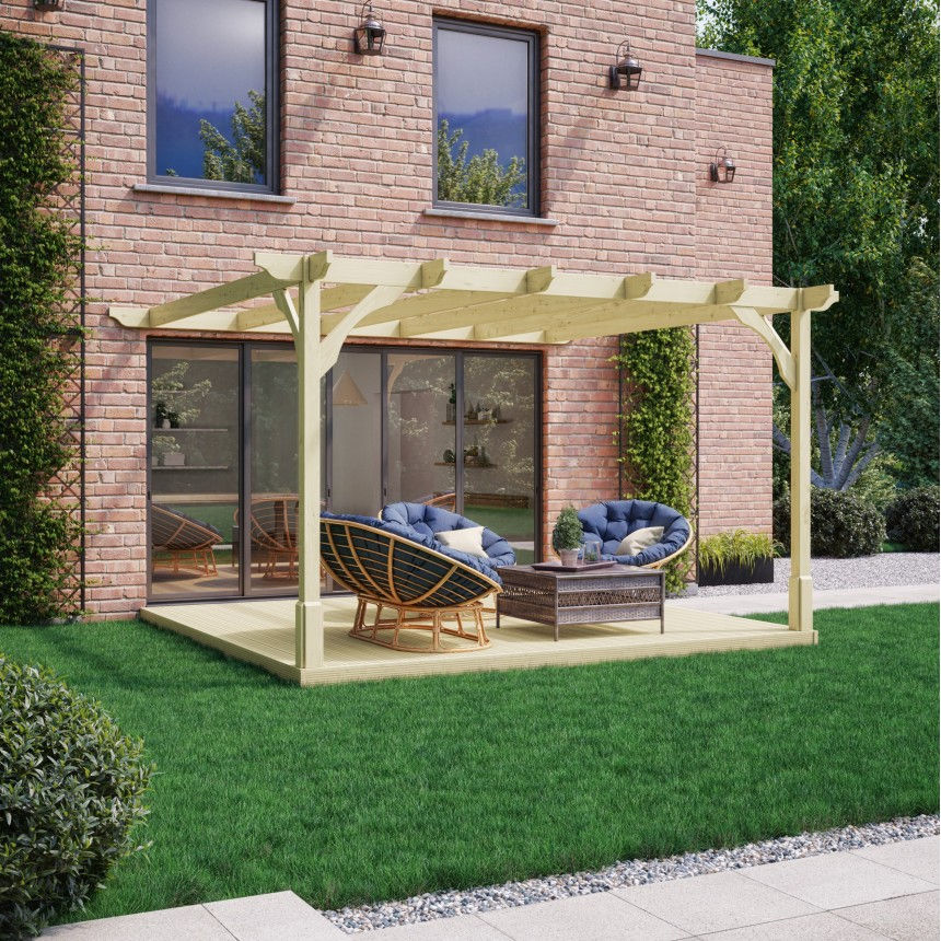 The Best Way To Install A Pergola On A Raised Deck