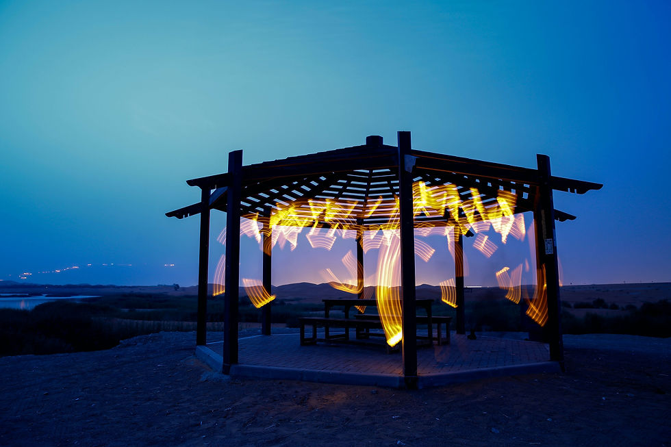 A Gazebo in a garden