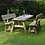 Thumbnail: Barleythorpe Rounded Picnic Table And Bench Set by Rutland County