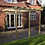 Thumbnail: Wall Mounted Garden Pergola - 3 Posts in Light Green by Rutland County