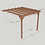 Thumbnail: Wall Mounted Garden Pergola in Light Green by Rutland County