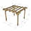 Thumbnail: Double Premium Pergola in Rustic Brown by Rutland County