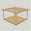 Thumbnail: Double Garden Pergola and Decking Kit in Rustic Brown by Rutland County