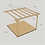Thumbnail: Wall Mounted Garden Pergola and Decking Kit in Rustic Brown by Rutland County