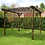 Thumbnail: Double Premium Pergola in Rustic Brown by Rutland County
