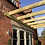 Thumbnail: Wall Mounted Garden Pergola in Light Green by Rutland County