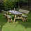 Thumbnail: Barleythorpe Rounded Picnic Table And Bench Set by Rutland County
