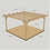 Thumbnail: Double Garden Pergola and Decking Kit in Rustic Brown by Rutland County